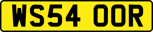 WS54OOR