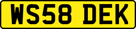 WS58DEK