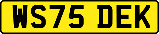 WS75DEK