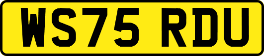 WS75RDU