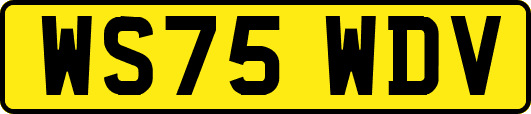 WS75WDV