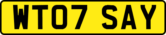 WT07SAY