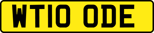 WT10ODE