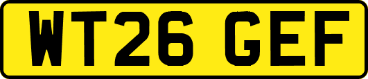 WT26GEF