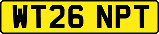 WT26NPT