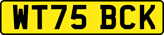 WT75BCK