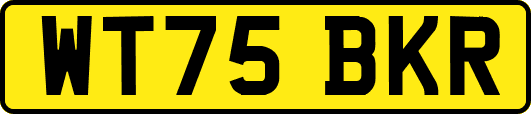 WT75BKR