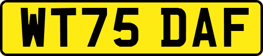WT75DAF