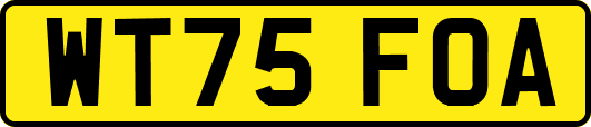 WT75FOA