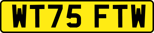 WT75FTW