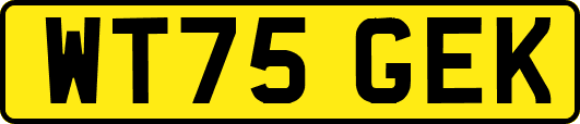 WT75GEK