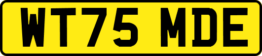 WT75MDE