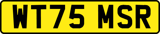 WT75MSR