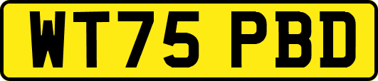 WT75PBD