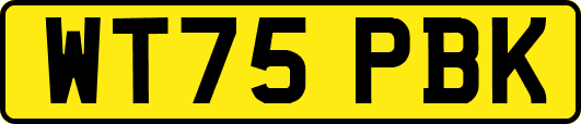 WT75PBK