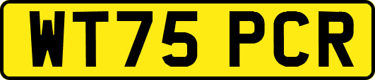 WT75PCR