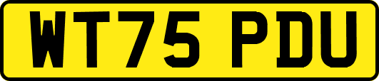 WT75PDU