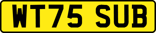 WT75SUB