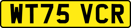 WT75VCR