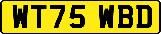 WT75WBD