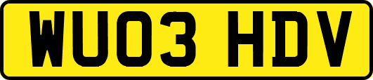 WU03HDV