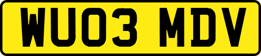 WU03MDV