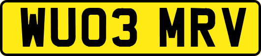 WU03MRV