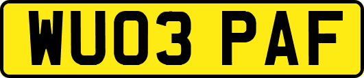 WU03PAF