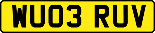 WU03RUV