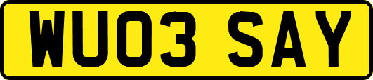 WU03SAY