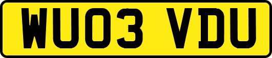 WU03VDU