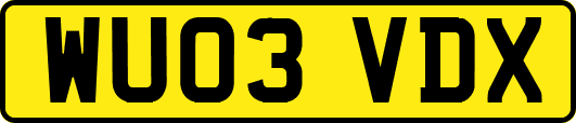 WU03VDX