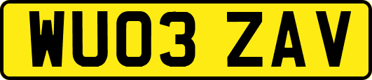 WU03ZAV