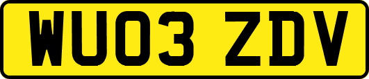 WU03ZDV