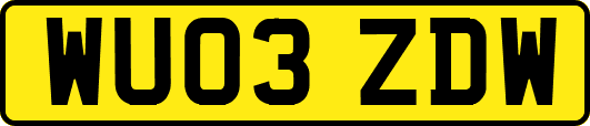 WU03ZDW