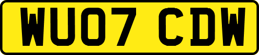 WU07CDW