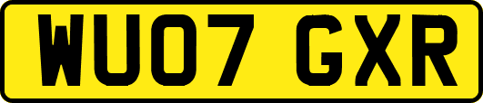 WU07GXR