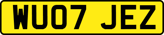 WU07JEZ