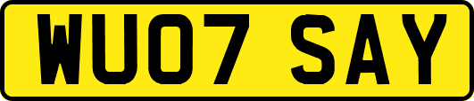 WU07SAY