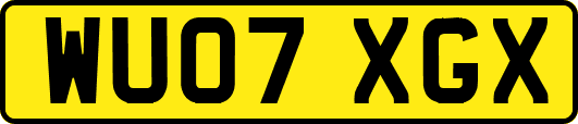 WU07XGX