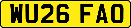 WU26FAO