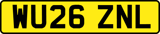 WU26ZNL