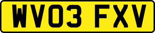 WV03FXV