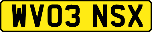 WV03NSX