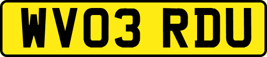 WV03RDU