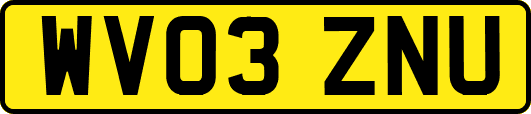 WV03ZNU