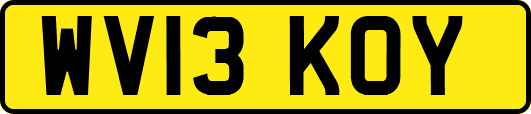 WV13KOY