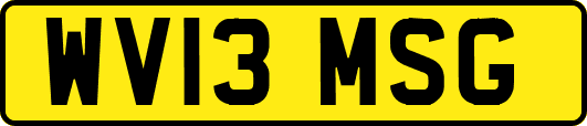 WV13MSG