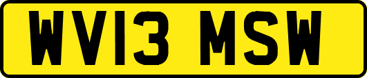WV13MSW