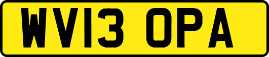 WV13OPA